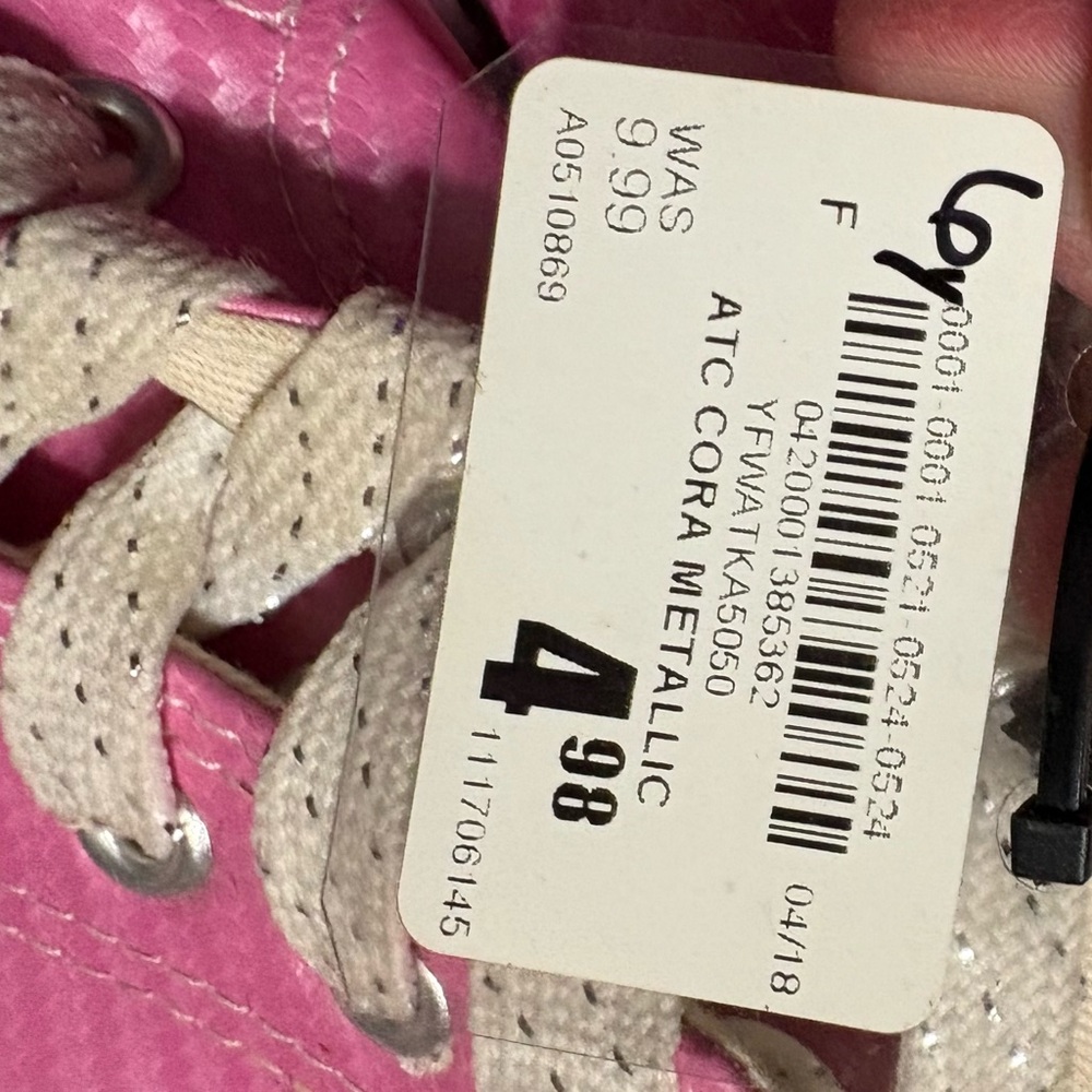 Pink Women's Sneakers - Picture 4 of 8